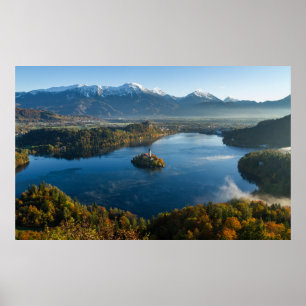 POSTER LAGO SANGRADO, SLOVENIA