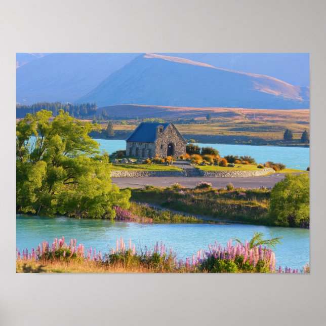 Poster Lago Scenic Tekapo (Frente)