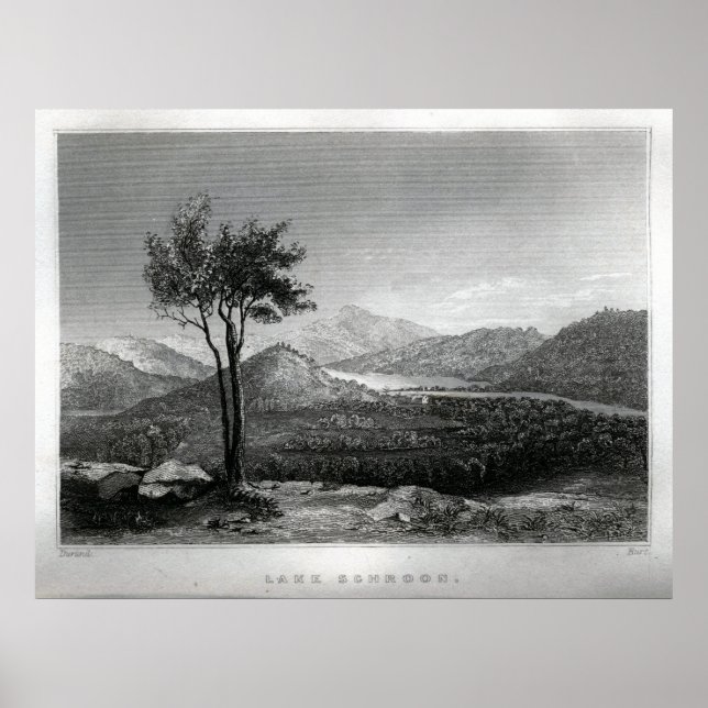 Pôster Lago Schroon (Frente)