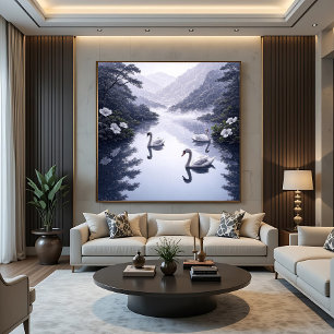 Poster Lago Serenidade