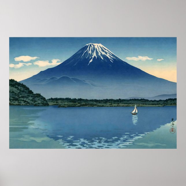 Poster Lago Shoji-Tsuchiya Koitsu (Frente)