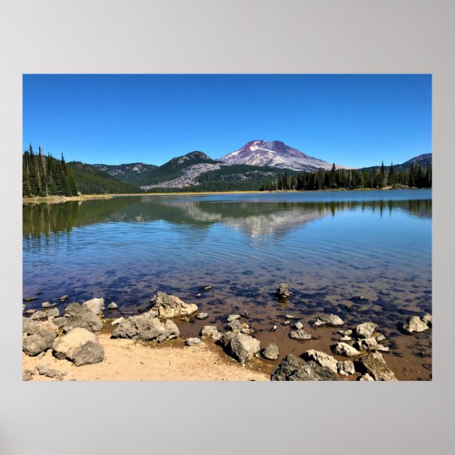 Poster Lago Sparks, OR (Frente)