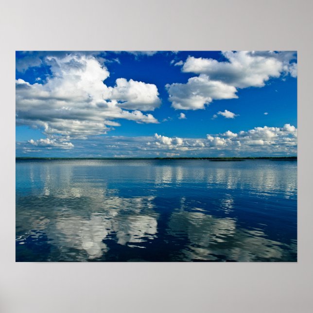 Pôster Lago Summer Tarde (Frente)
