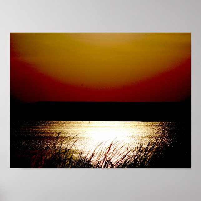 Poster Lago Sunset (Frente)