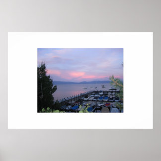 Pôster Lago Tahoe
