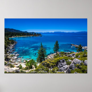Poster Lago Tahoe