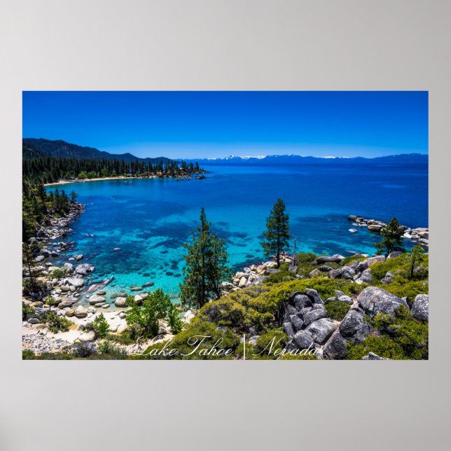 Poster Lago Tahoe (Frente)
