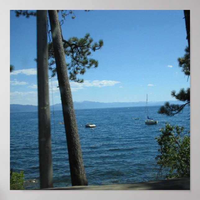 Pôster Lago Tahoe (Frente)