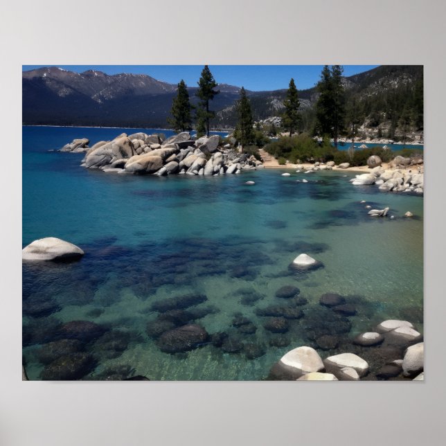 Poster Lago Tahoe (Frente)
