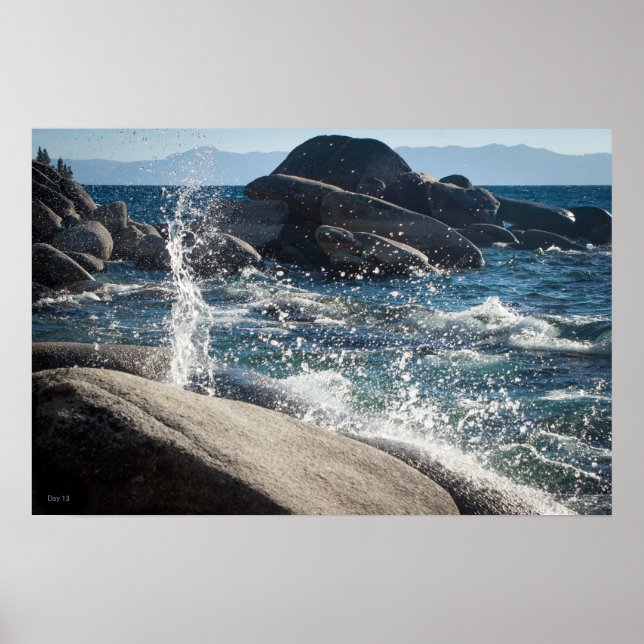 Pôster Lago Tahoe nº 16 (Frente)