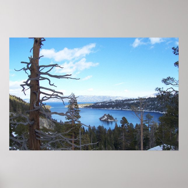 Poster Lago Tahoe Poster/Art (Frente)