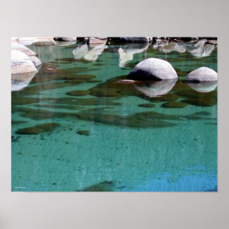 Poster Lago Tahoe Sand Ripples 2