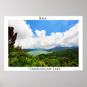 Poster Lago Tamblingan