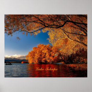 Poster Lago Tekapo, Nova Zelândia