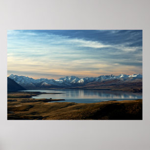 Poster Lago Tekapo, Nova Zelândia