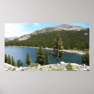 Pôster Lago Tenaya no Parque Nacional de Yosemite