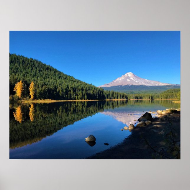 Poster Lago Trillium, OR (Frente)