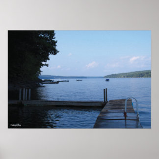 Poster Lago Wallenpaupack: Docks