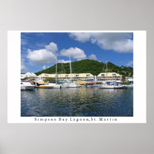 Pôster Lagoa da baía de Simpson