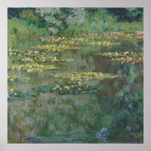 Poster Lagoa de Nenúfares de Claude Monet, Arte Fino Anti