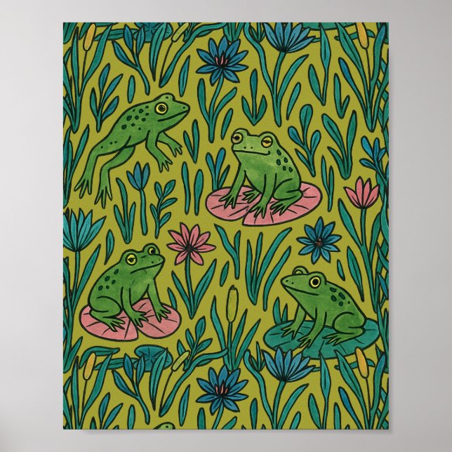 Poster Lagoa de Rãs                                      (Frente)