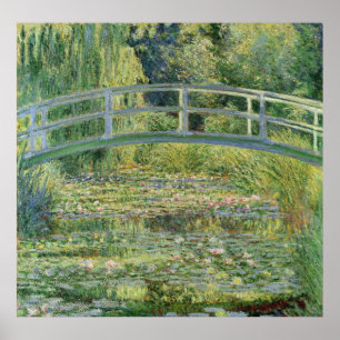 Poster Lagoa do lírio de água - Claude Monet