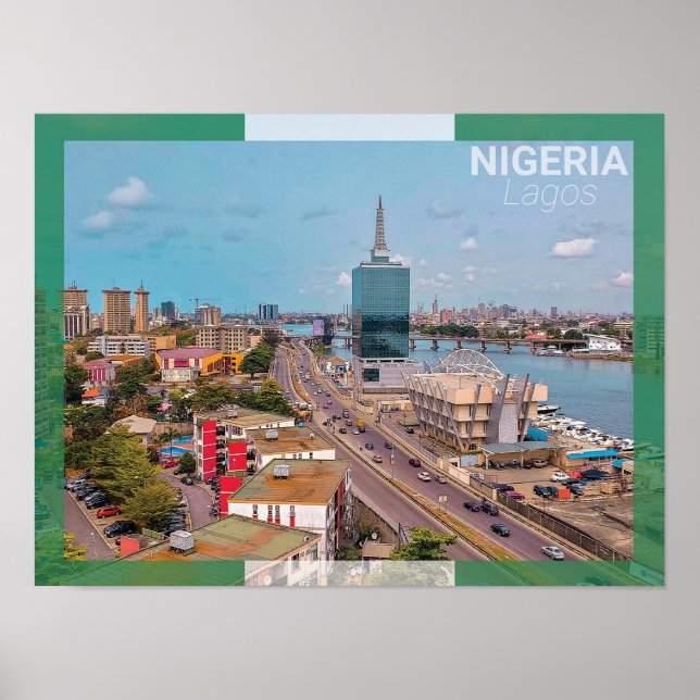 Poster Lagos - Nigéria (Frente)