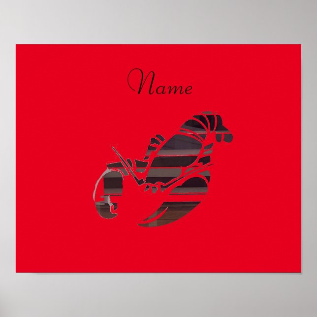 Poster Lagostas de Maine Vermelha Thunder_Cove (Frente)