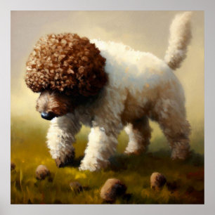 Poster Lagotto Romagnolo Dog