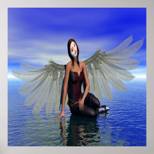 Pôster Lágrimas de oceano (Frente)