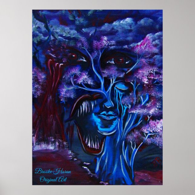 Poster Lágrimas e Gritares (Frente)