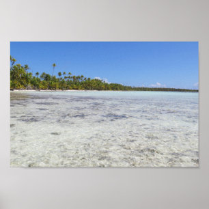 Poster Laguna Azul de Rangiroa