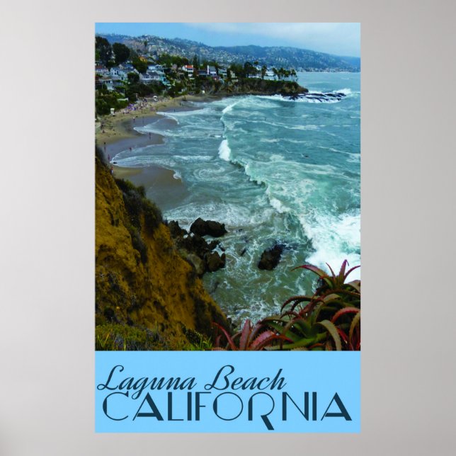 Poster Laguna Beach California (Frente)
