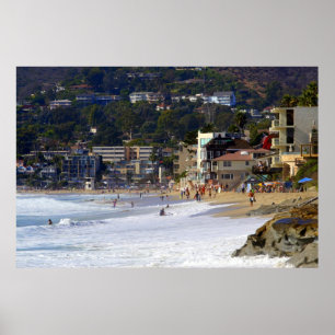 Poster Laguna Beach California