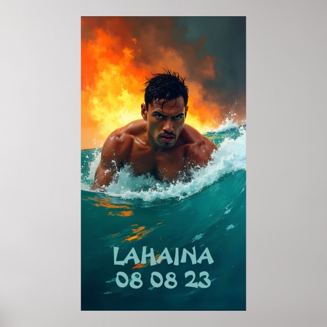 Poster Lahaina Tribute (Frente)