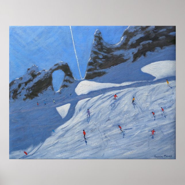 Poster L'aiguille Percee Tignes 2009 (Frente)