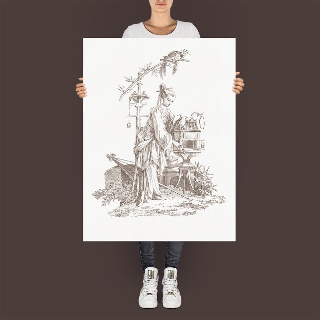 Poster "L'Air" da série Os Quatro Elementos (Criador carregado)