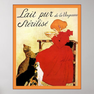 Pôster Lait Pur de la Vingeanne Stérilisé