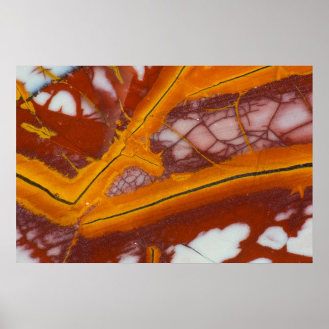 Poster Laje de Rocha de Jaspe Noreena (Frente)