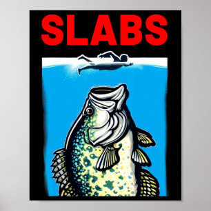 Poster Laje Engraçada Famoso Filme de Tubarão Paródia Laj