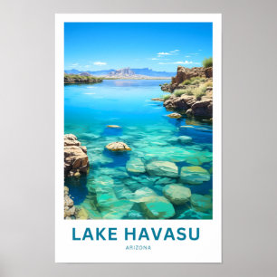 Poster Lake Havasu Arizona Travel Print