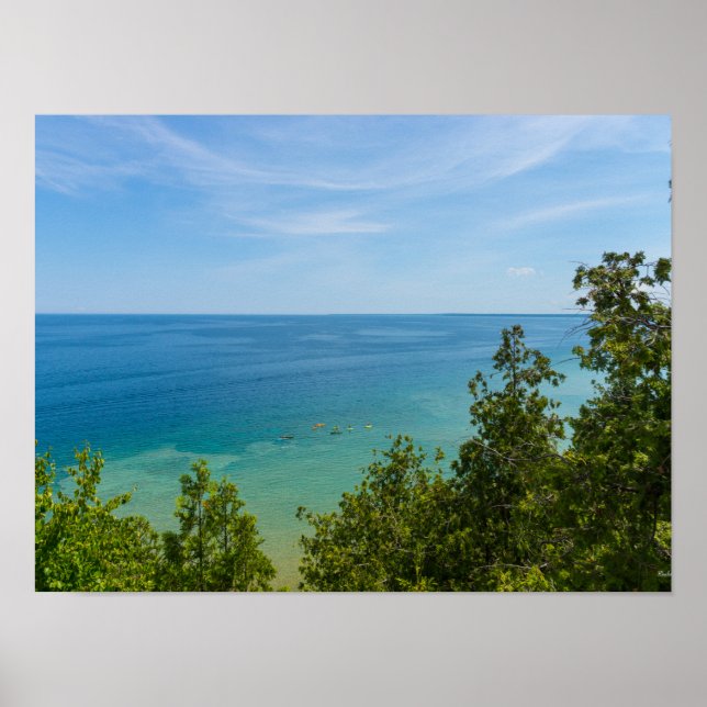 Poster Lake Huron Lookout (Frente)