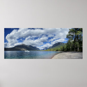 Poster Lake McDonald - Glacier National Park