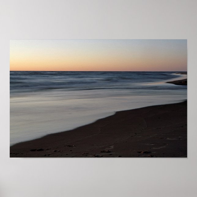 Poster Lake Michigan Sunset, Mears, Michigan (Frente)