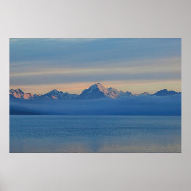 Poster Lake Pukaki Dawn (Frente)