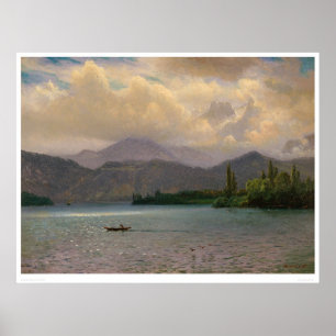 Pôster Lake Tahoe, Califórnia por Bierstadt (0102a)