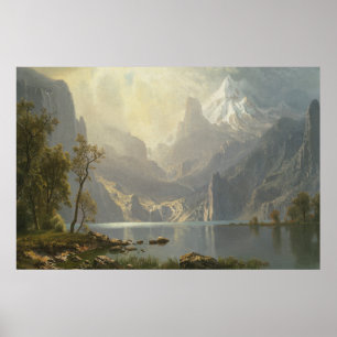Pôster Lake Tahoe por Bierstadt