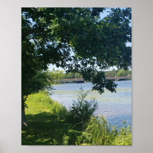 Poster Lake Tomahawk Wisconsin