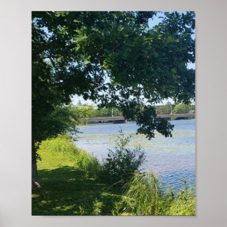 Poster Lake Tomahawk Wisconsin