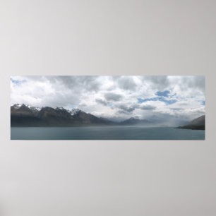 Poster Lake Wakatipu, Nova Zelândia